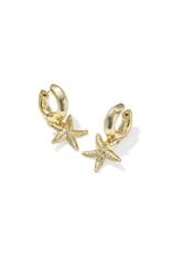 Kendra Scott Parker Starfish Huggie
