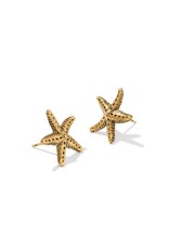Kendra Scott Parker Starfish Metal Stud