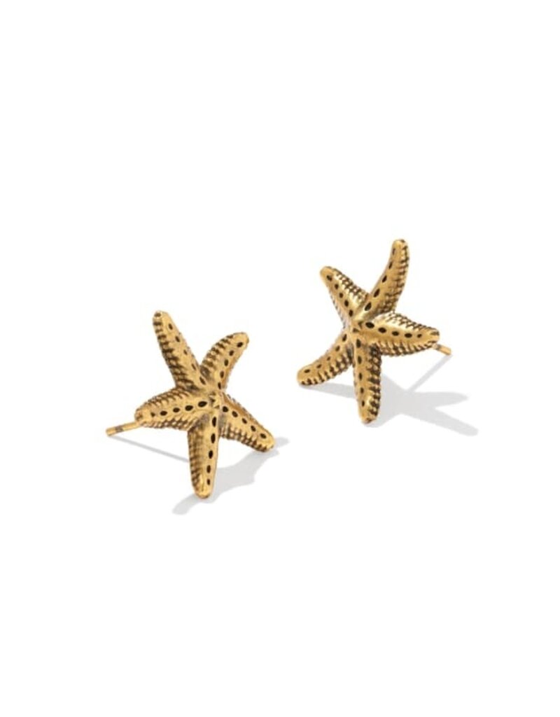 Kendra Scott Parker Starfish Metal Stud