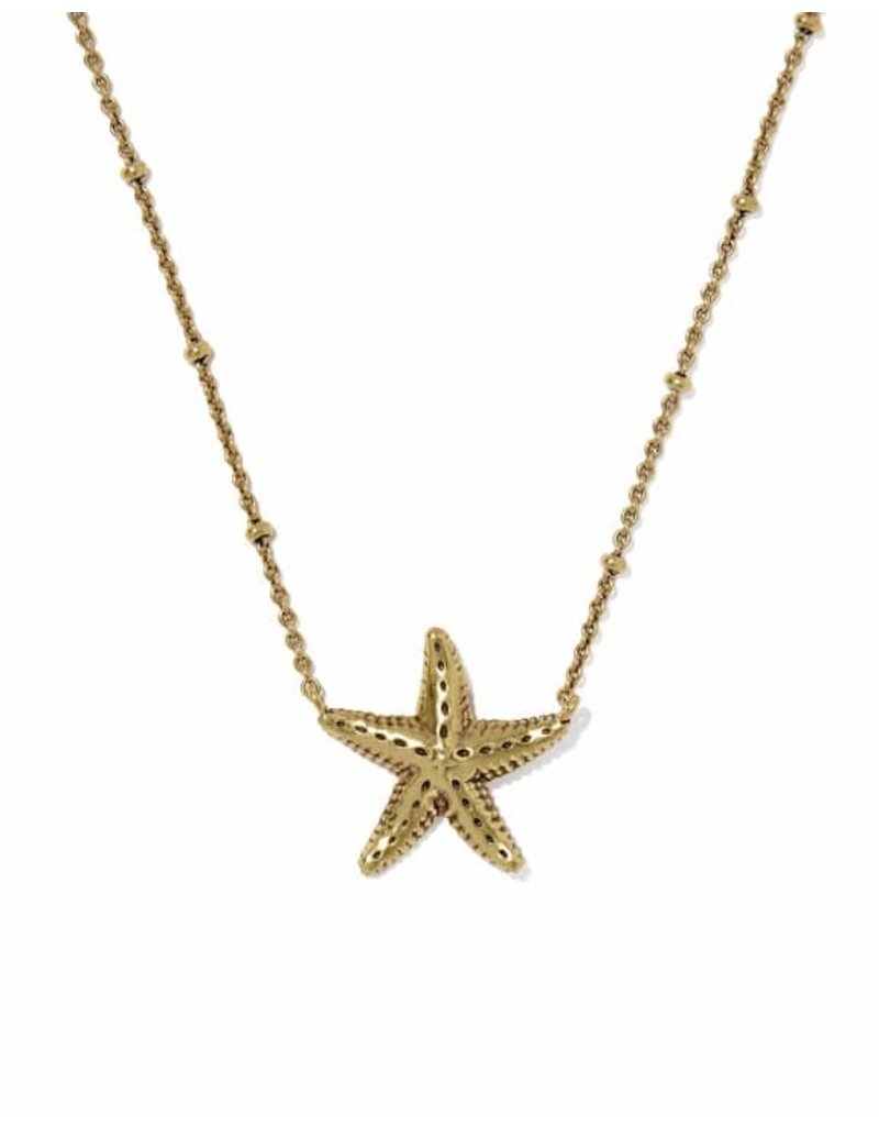 Kendra Scott Parker Starfish Metal Necklace