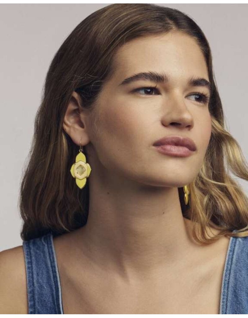 Kendra Scott Abbie Medallion Drop Earring