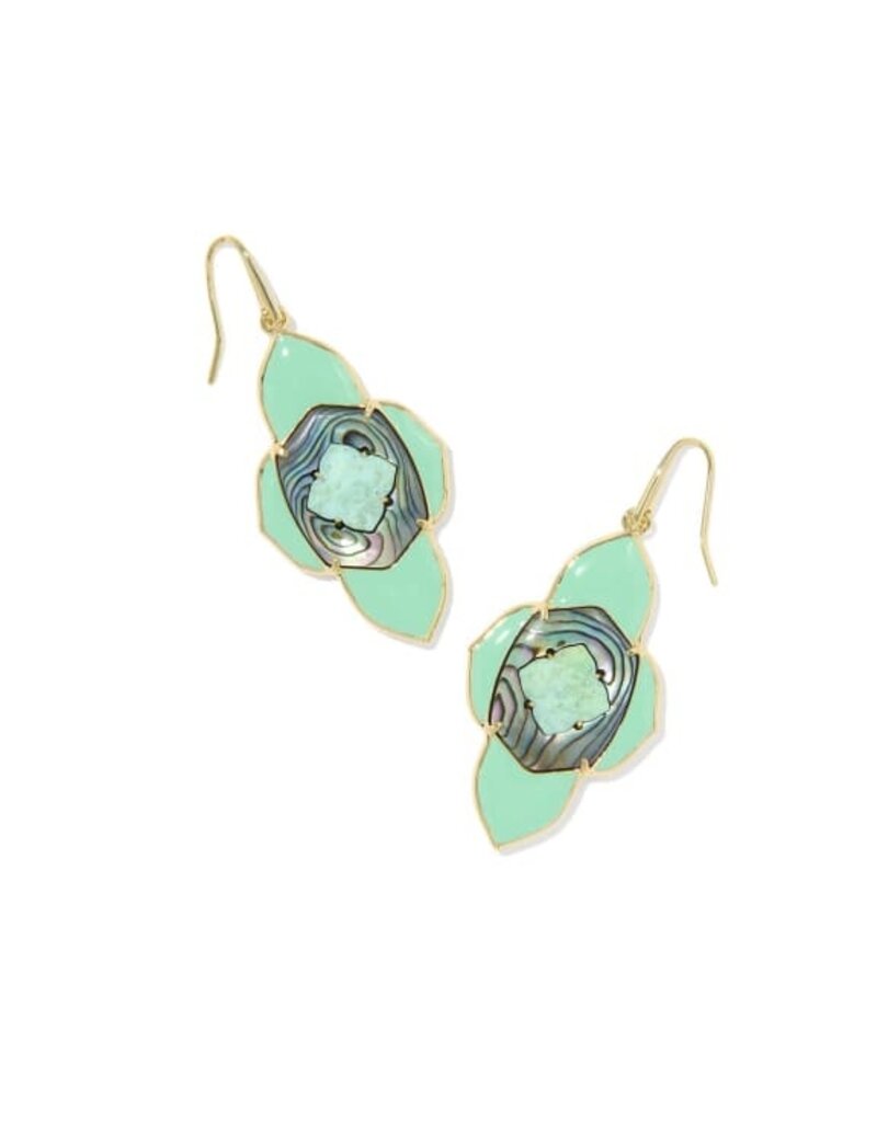 Kendra Scott Abbie Medallion Drop Earring