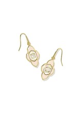 Kendra Scott Abbie Medallion Small Drop Earring