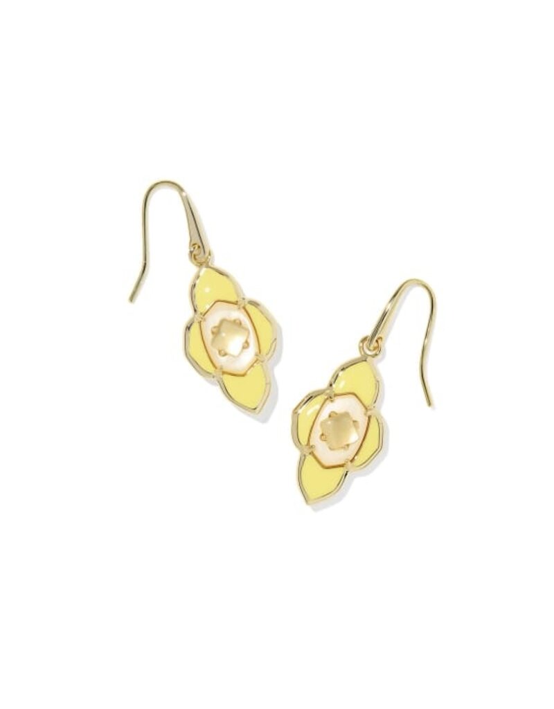 Kendra Scott Abbie Medallion Small Drop Earring