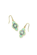 Kendra Scott Abbie Medallion Small Drop Earring