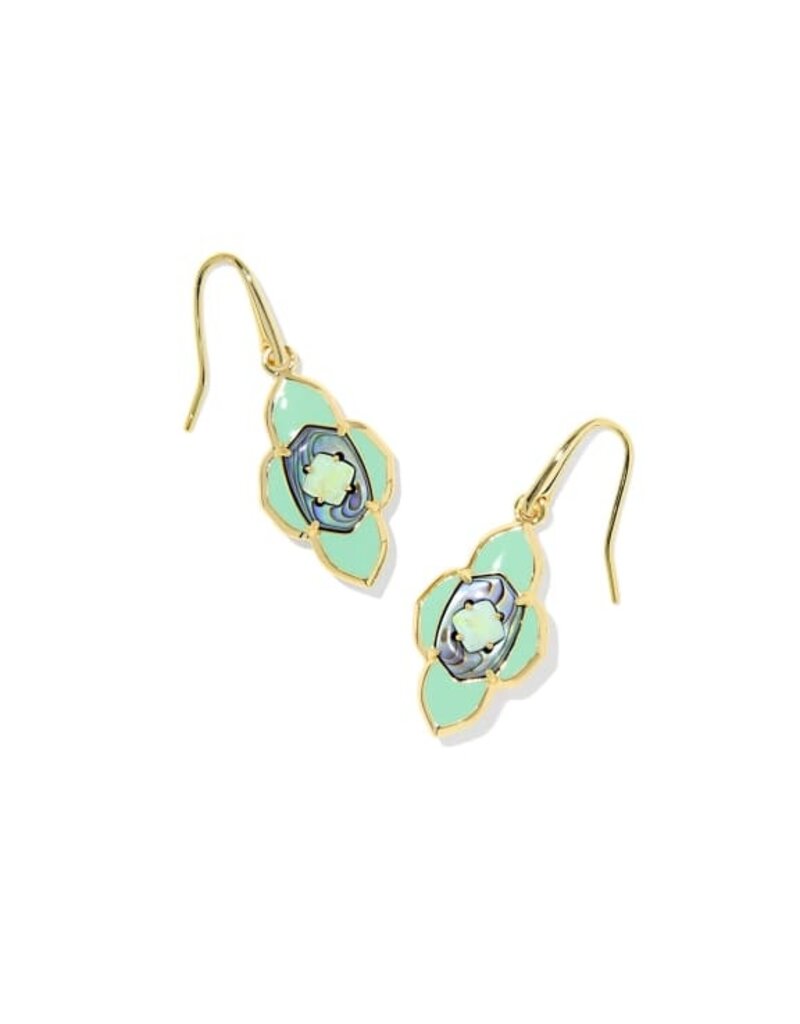 Kendra Scott Abbie Medallion Small Drop Earring