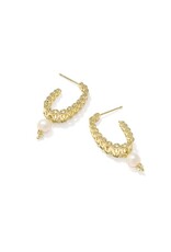 Kendra Scott Gabriella Pearl Hoop Earring
