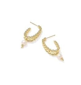 Kendra Scott Gabriella Pearl Hoop Earring