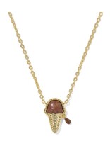 Kendra Scott Ice Cream Pendant Necklace