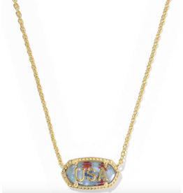 Kendra Scott Elisa USA Pendant Necklace