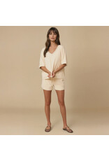 Softies Terry Relaxed V-Neck with Short