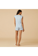 Softies Dream Ruffle V-Neck with Cropped Pants