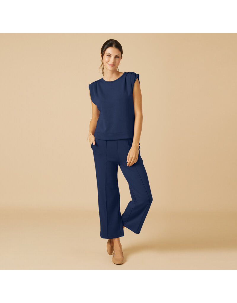 Softies DreamTech Pleated Shoulder Tank w/ Cropped Pants