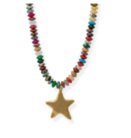 Bracha One Wish Star Necklace