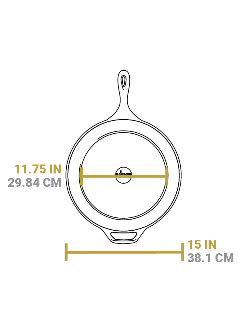 Lodge Cast Iron Lodge Logic Cast Iron Skillet 15"