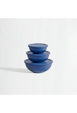 Genicook Product LLC Rainbowls - Borosilicate Glass Mixing Bowl Set/3