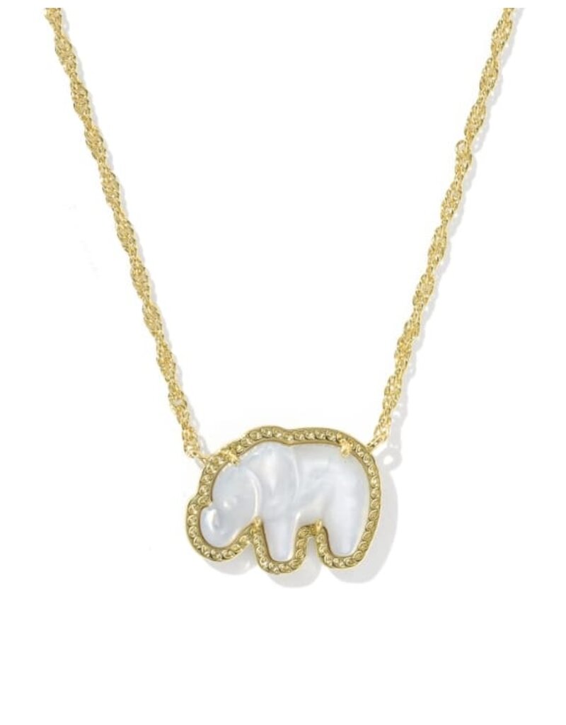 Kendra Scott Elephant Short Pendant Necklace