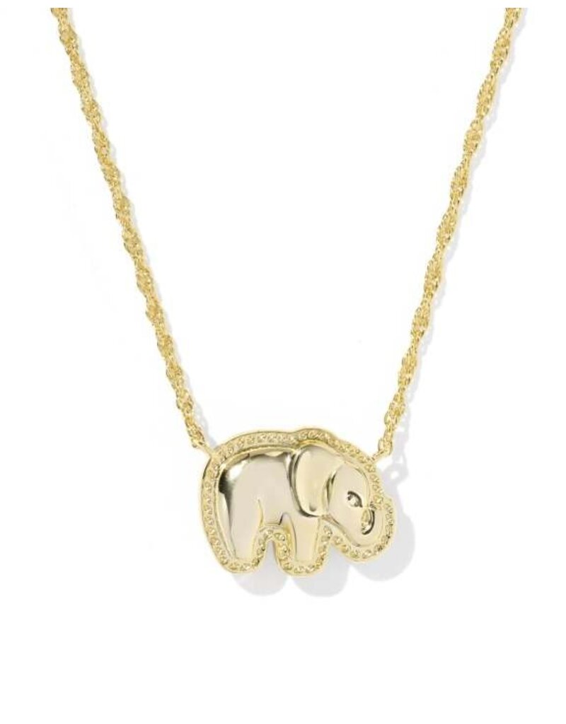 Kendra Scott Elephant Short Pendant Necklace