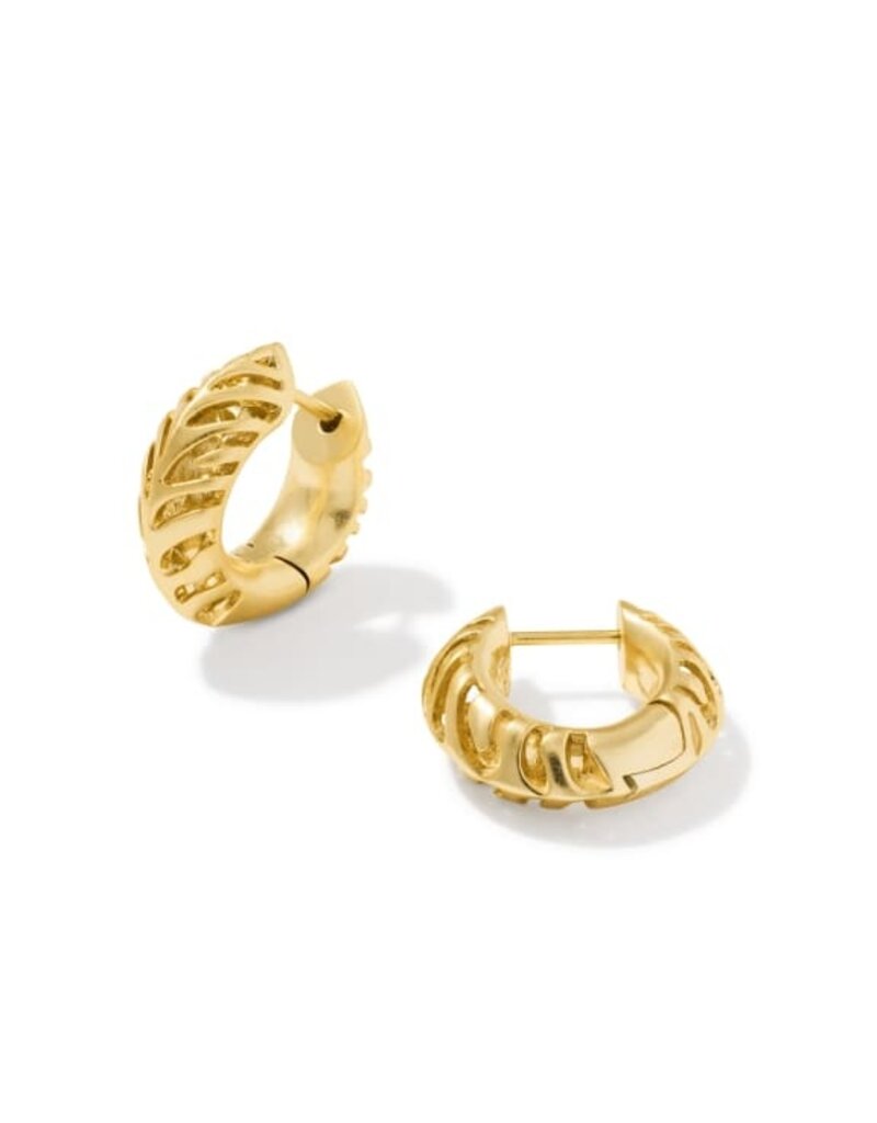 Kendra Scott Tiger Stripe Mikki Huggie
