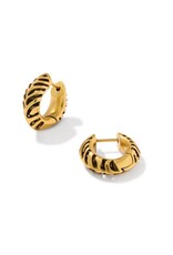 Kendra Scott Tiger Stripe Mikki Huggie