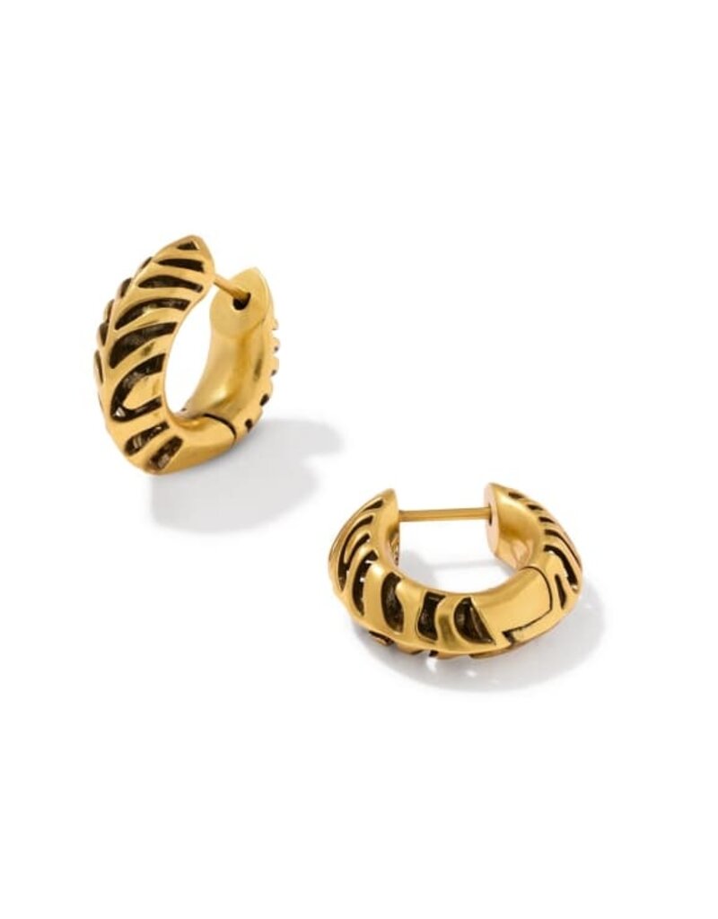 Kendra Scott Tiger Stripe Mikki Huggie