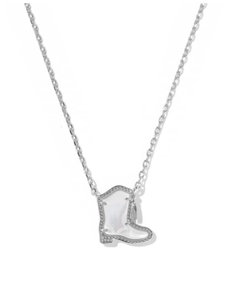 Kendra Scott Drill Team Boot Pendant Necklace