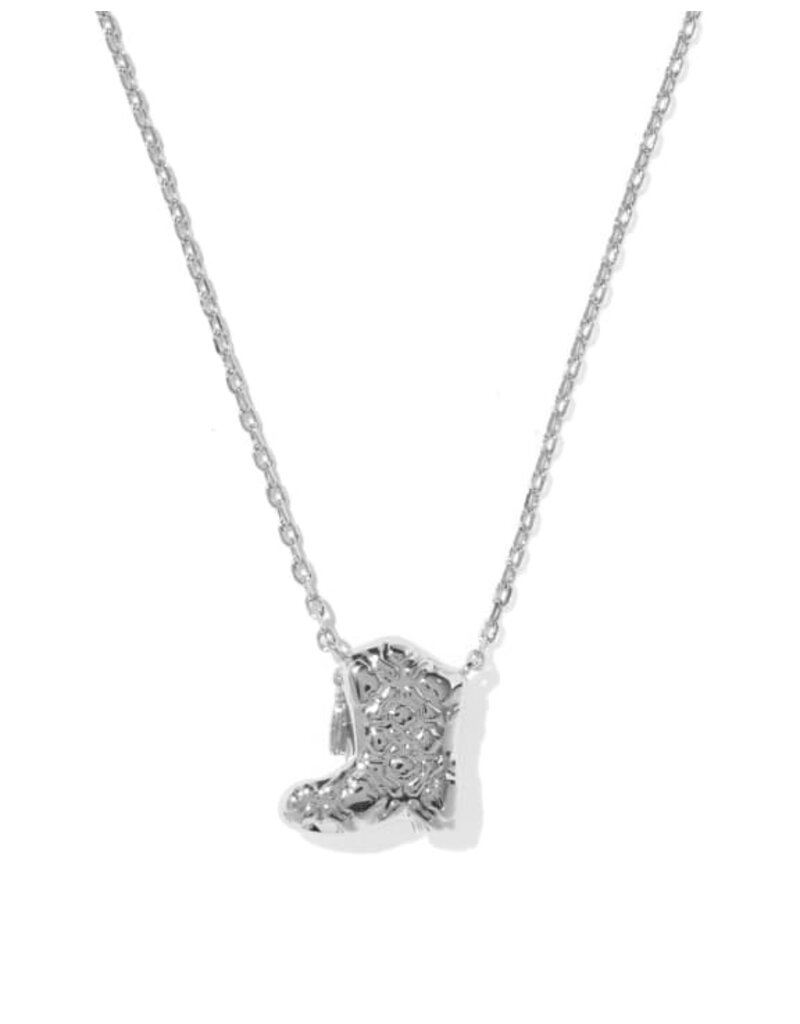 Kendra Scott Drill Team Boot Pendant Necklace