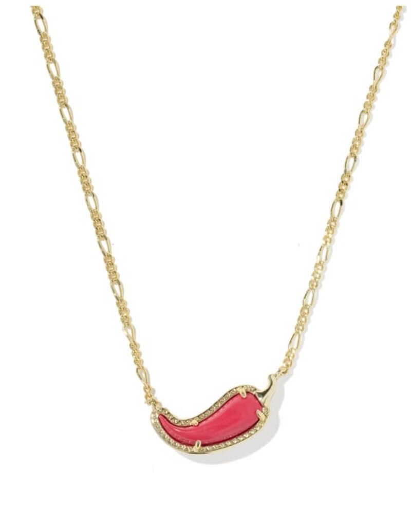 Kendra Scott Chili Pepper Pendant Necklace