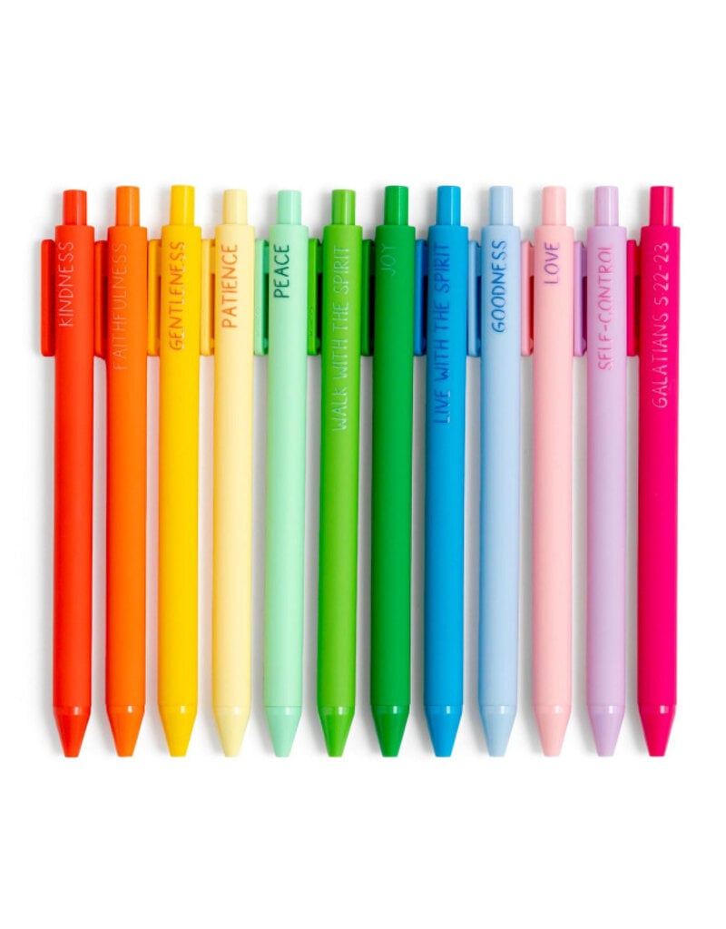Callie Danielle Fruits of the Spirit Pen Set 12 pack