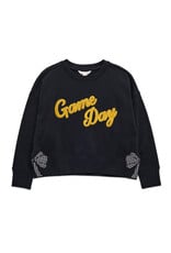 Shiraleah Relax Game Day Sweatshirt Black