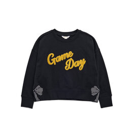 Shiraleah Relax Game Day Sweatshirt Black
