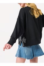 Shiraleah Relax Game Day Sweatshirt Black