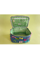 Taylor Elliott Designs Bella Denim/Bow Train Case