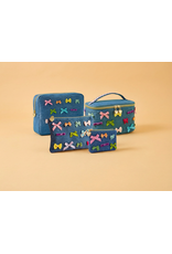 Taylor Elliott Designs Bella Denim/Bow Train Case