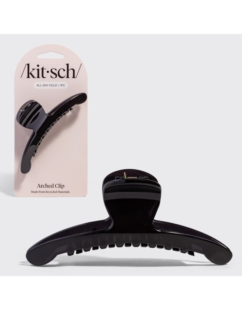 Kitsch Recycled Plastic Large Arched Clip