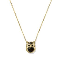 Kendra Scott Owl Short Pendant Necklace
