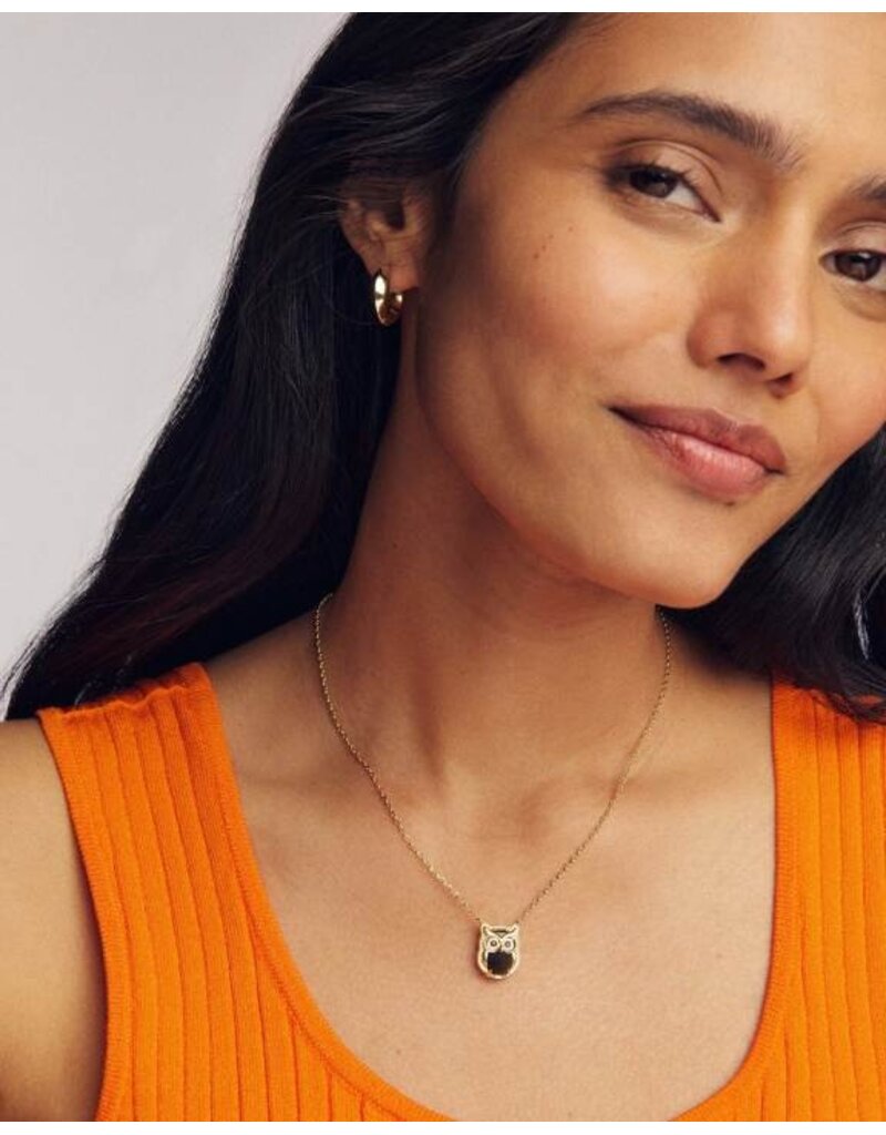 Kendra Scott Owl Short Pendant Necklace