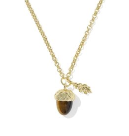 Kendra Scott Acorn Short Pendant Necklace