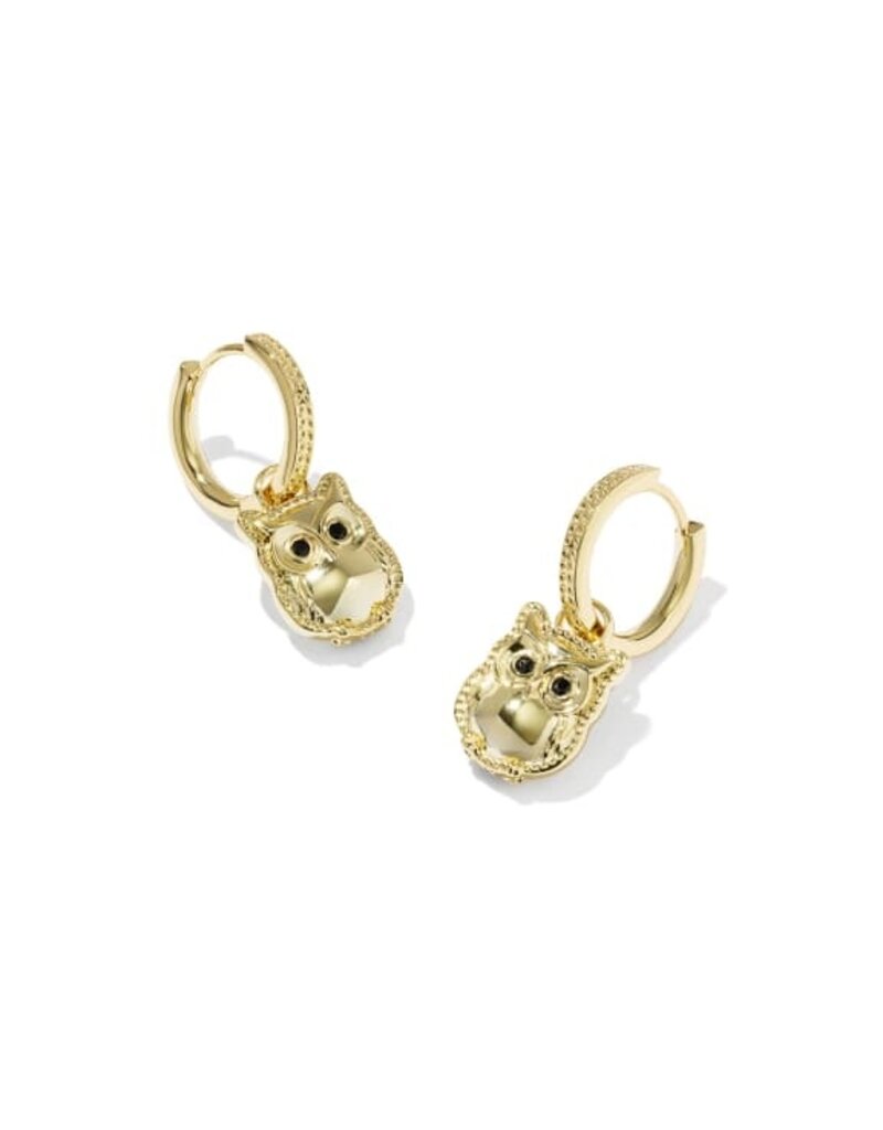 Kendra Scott Owl Huggie Earring