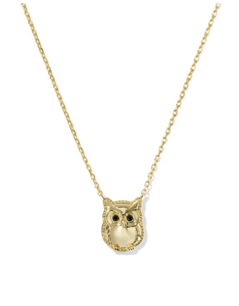 Kendra Scott Owl Short Pendant Necklace