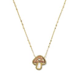Kendra Scott Mushroom Short Pendant Necklace