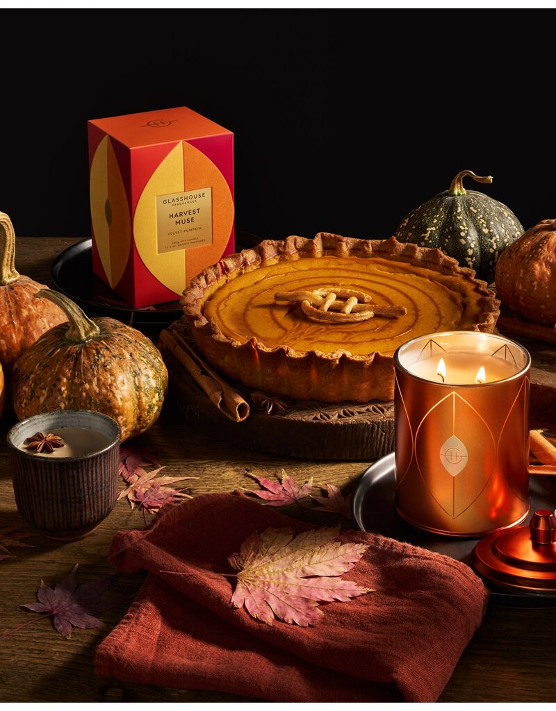 Glasshouse Holiday Triple Scented 13.4oz Candle