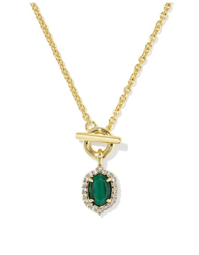 Kendra Scott Daphne Crystal Frame Toggle Necklace