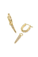 Kendra Scott Fate Charm Huggie Earring