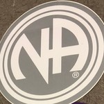 Large Stickers (Silver) NA Logo
