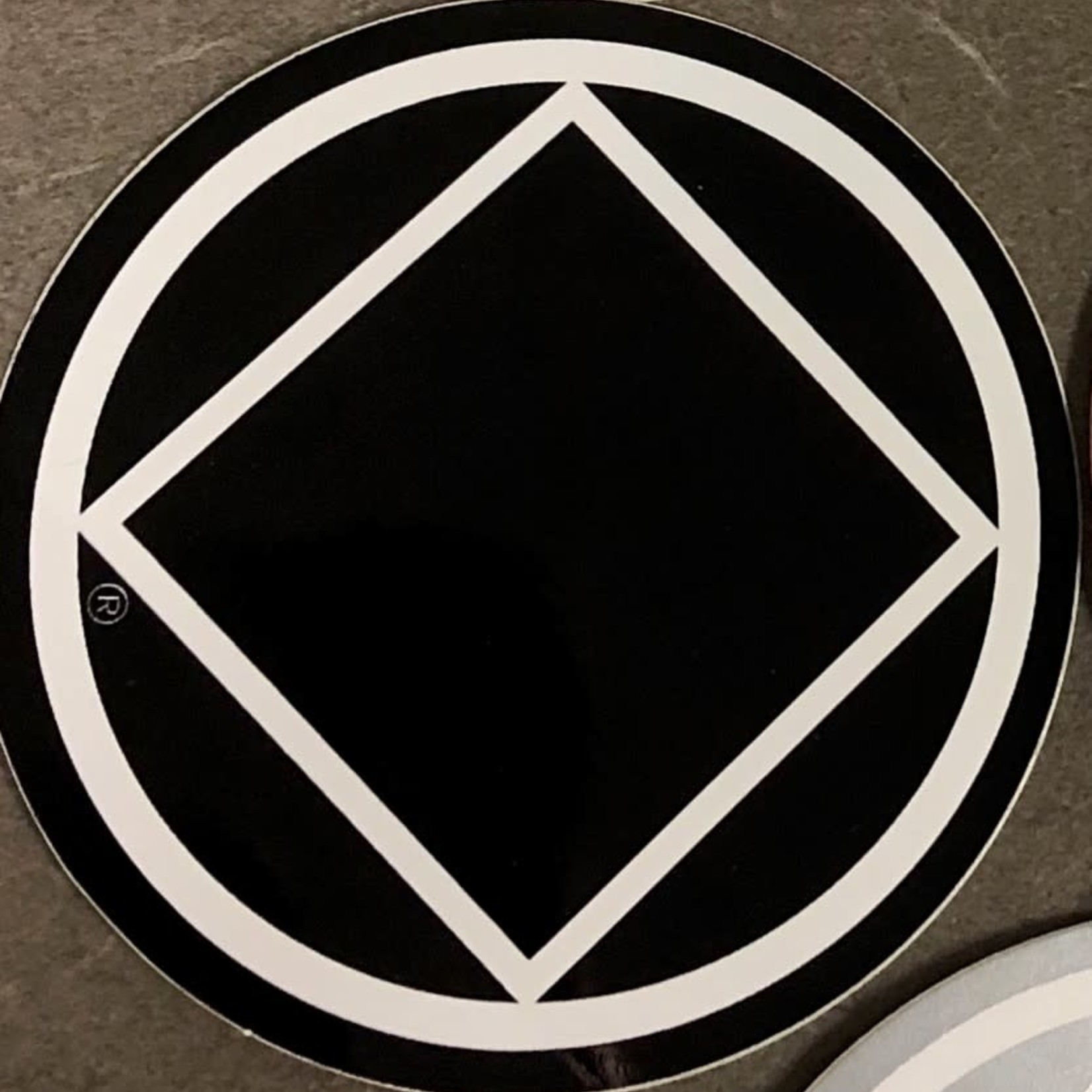 NA Symbol [Black/White] Large Sticker