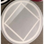 Large Stickers (Silver) NA Symbol