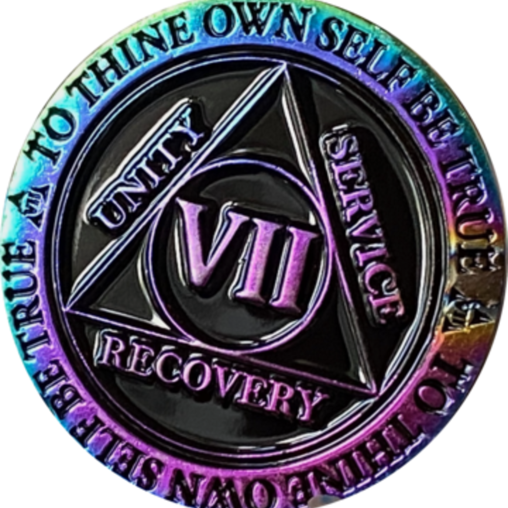 Recovery Chip AA Rainbow/Black Medallions [07YR]