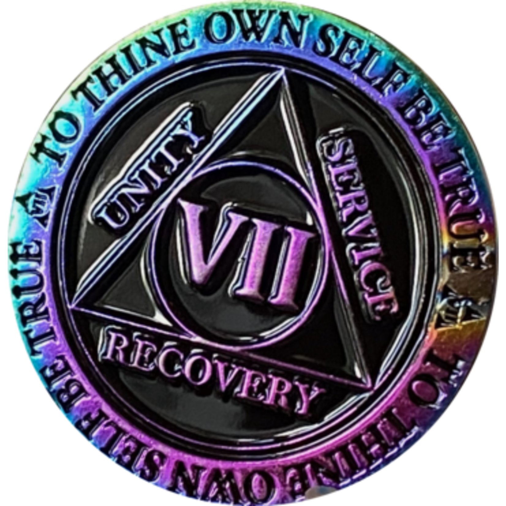 Recovery Chip AA Rainbow/Black Medallions (07YR)