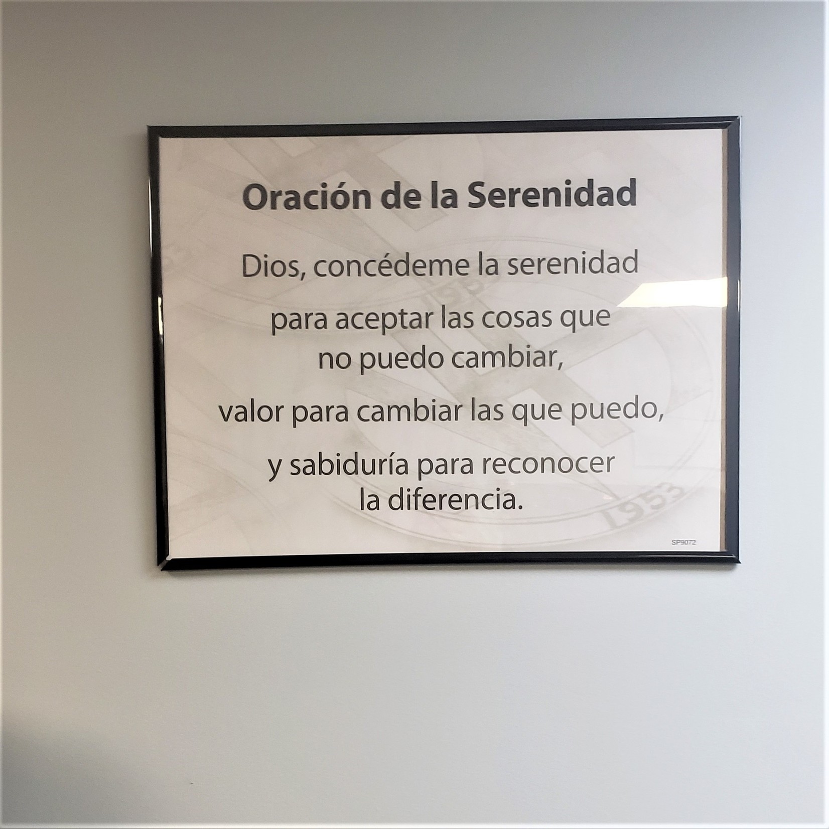 Posters: NA Serenity Prayer [17.5x23] Spanish/Español